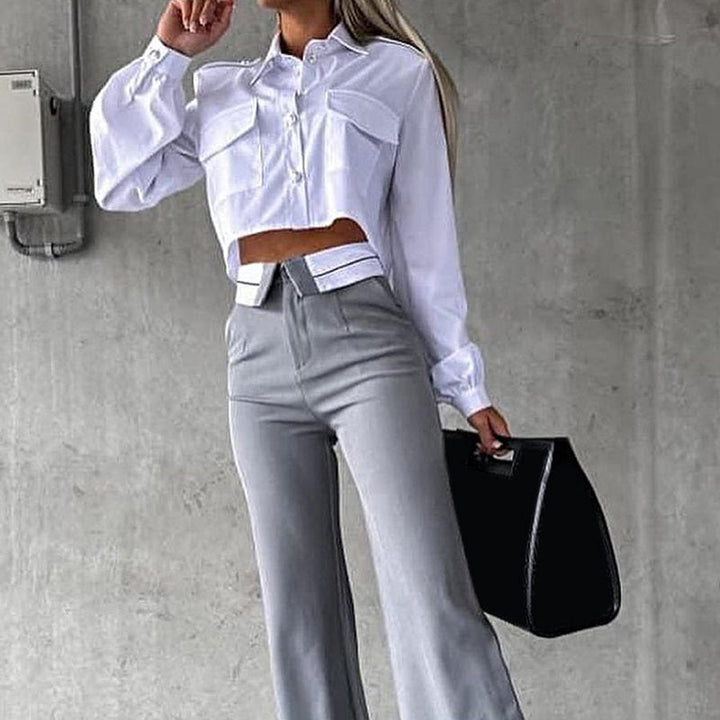 Aniela | Stilvolles und bequemes Shirt-Set für Frauen