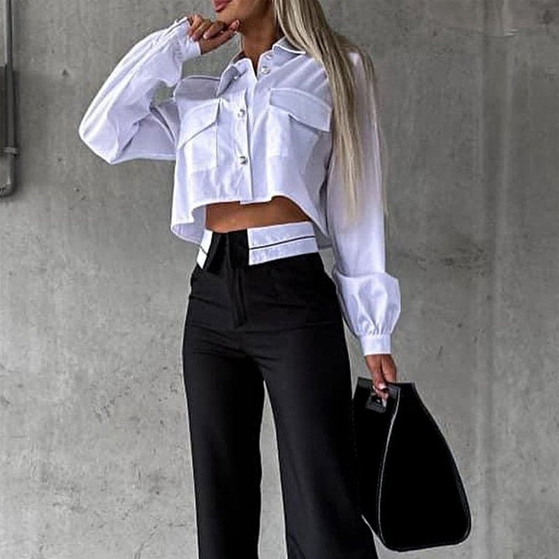 Aniela | Stilvolles und bequemes Shirt-Set für Frauen
