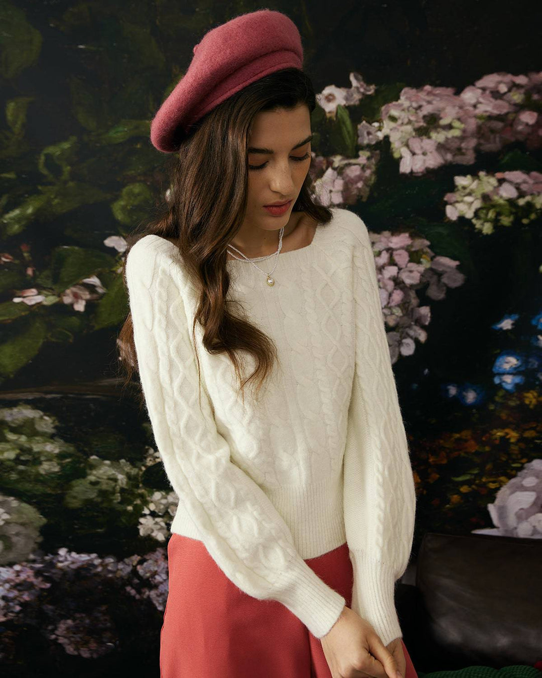 Kiki | Eleganter Zopfmuster Pullover