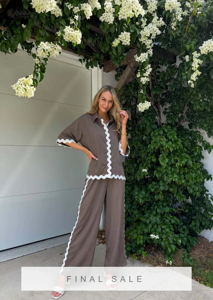 Whiselle | Zweiteiliges Baumwollset Damen