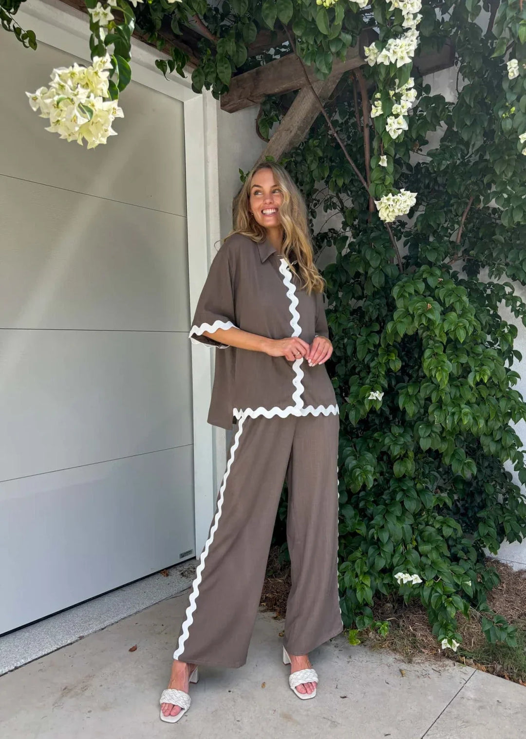 Whiselle | Zweiteiliges Baumwollset Damen
