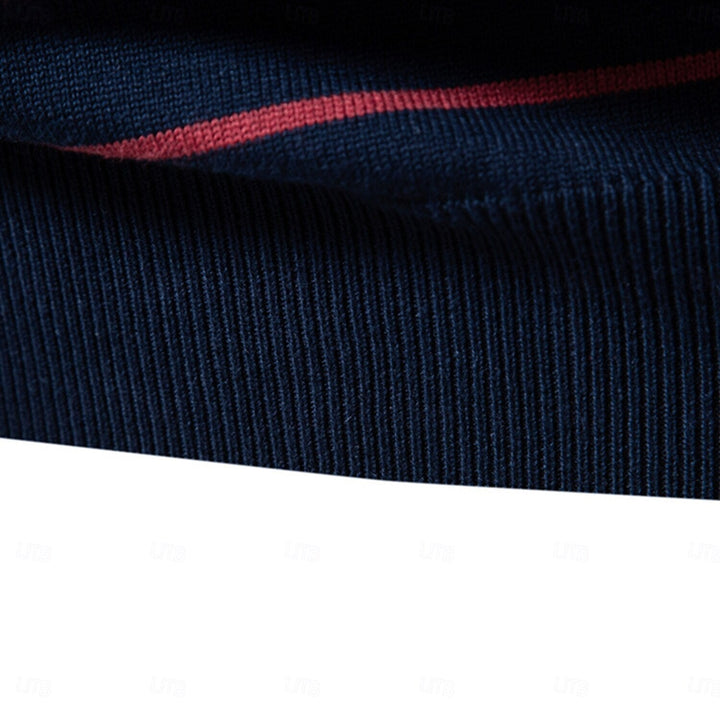 Vireo | Gestreifter Strickpullover Herren