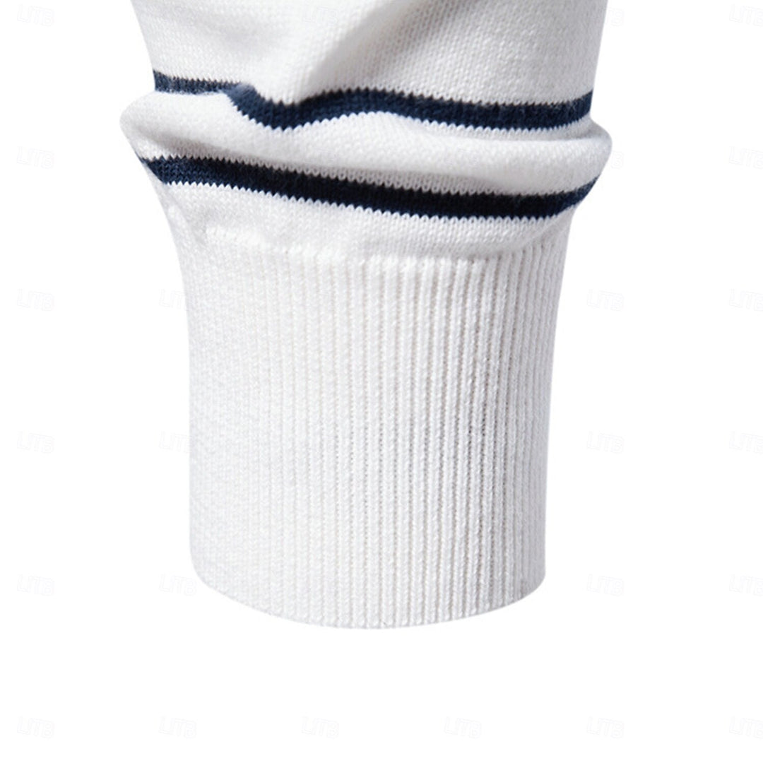 Vireo | Gestreifter Strickpullover Herren