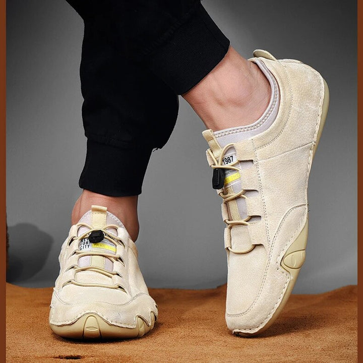Alwin | Orthopädische Herrenschuhe aus Leder