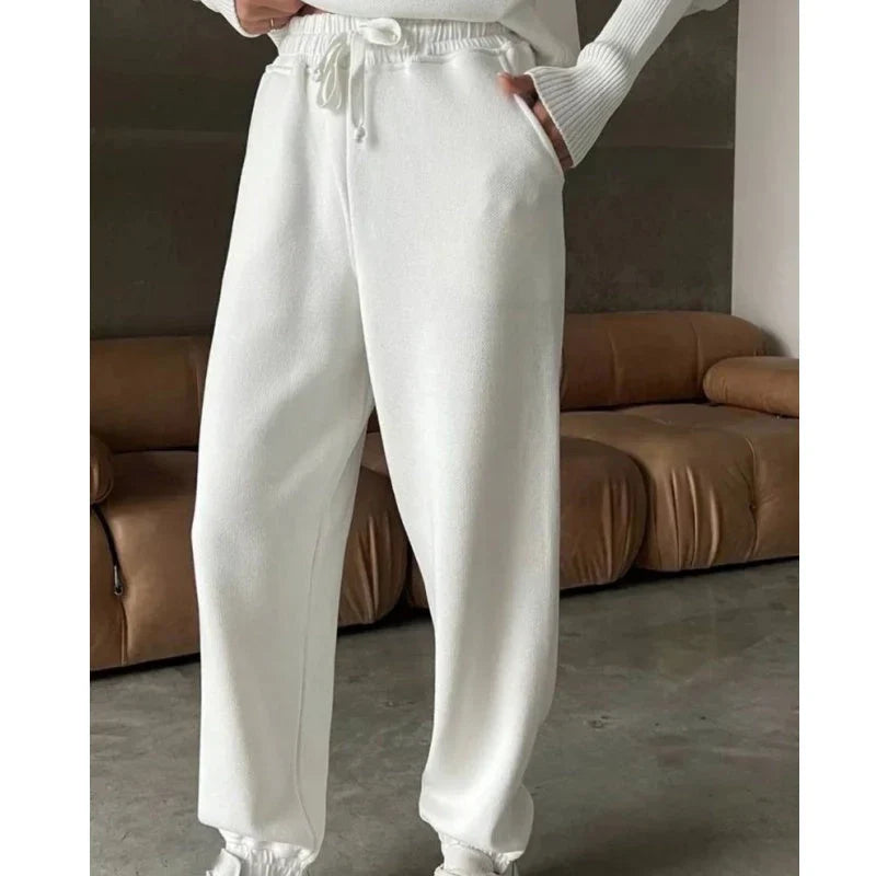 Carine | Oberteil mit halbem Revers und passender Jogger
