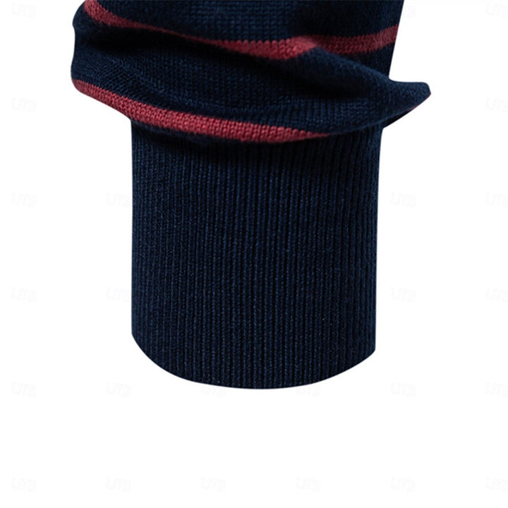 Vireo | Gestreifter Strickpullover Herren